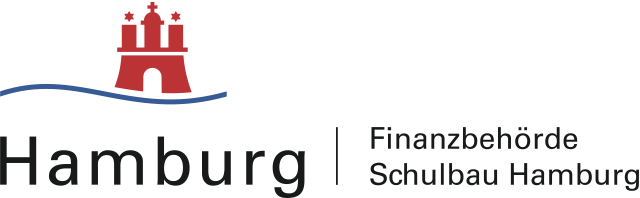 Logo Finanzbehörde Schulbau Hamburg